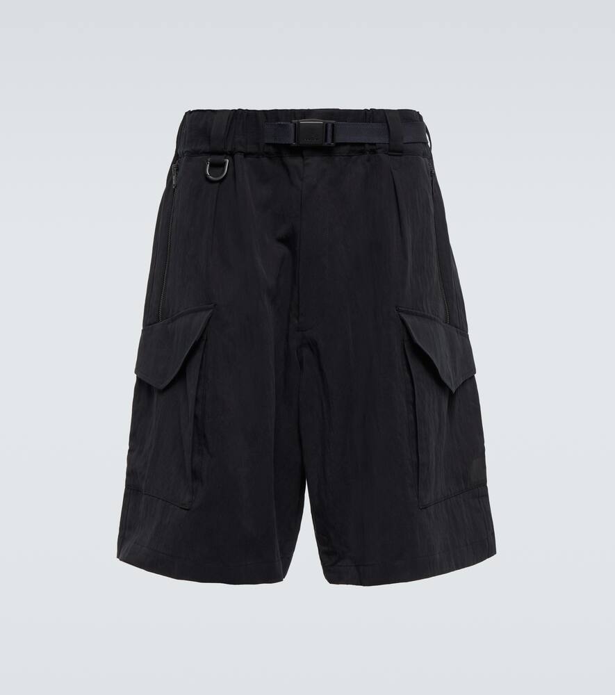 Y-3 Y 3 Cargo Shorts With Fixed Belt In Black