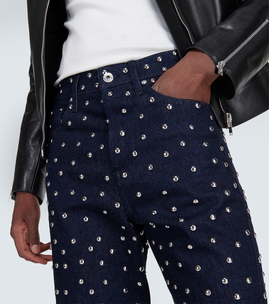  Lanvin Lanvin Verzierte Straight Jeans 