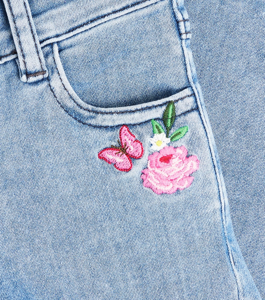  Monnalisa Monnalisa Baby Bestickte Jeans 