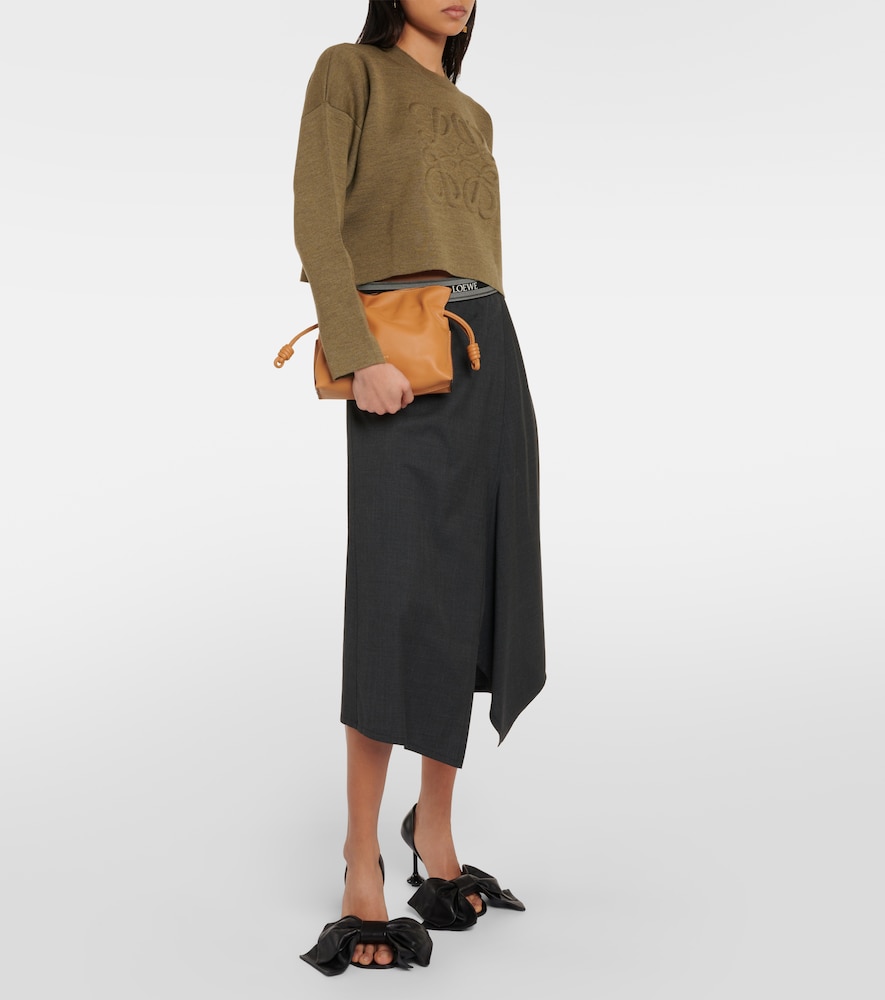 Loewe Loewe Clutch Flamenco mini Aus Leder 