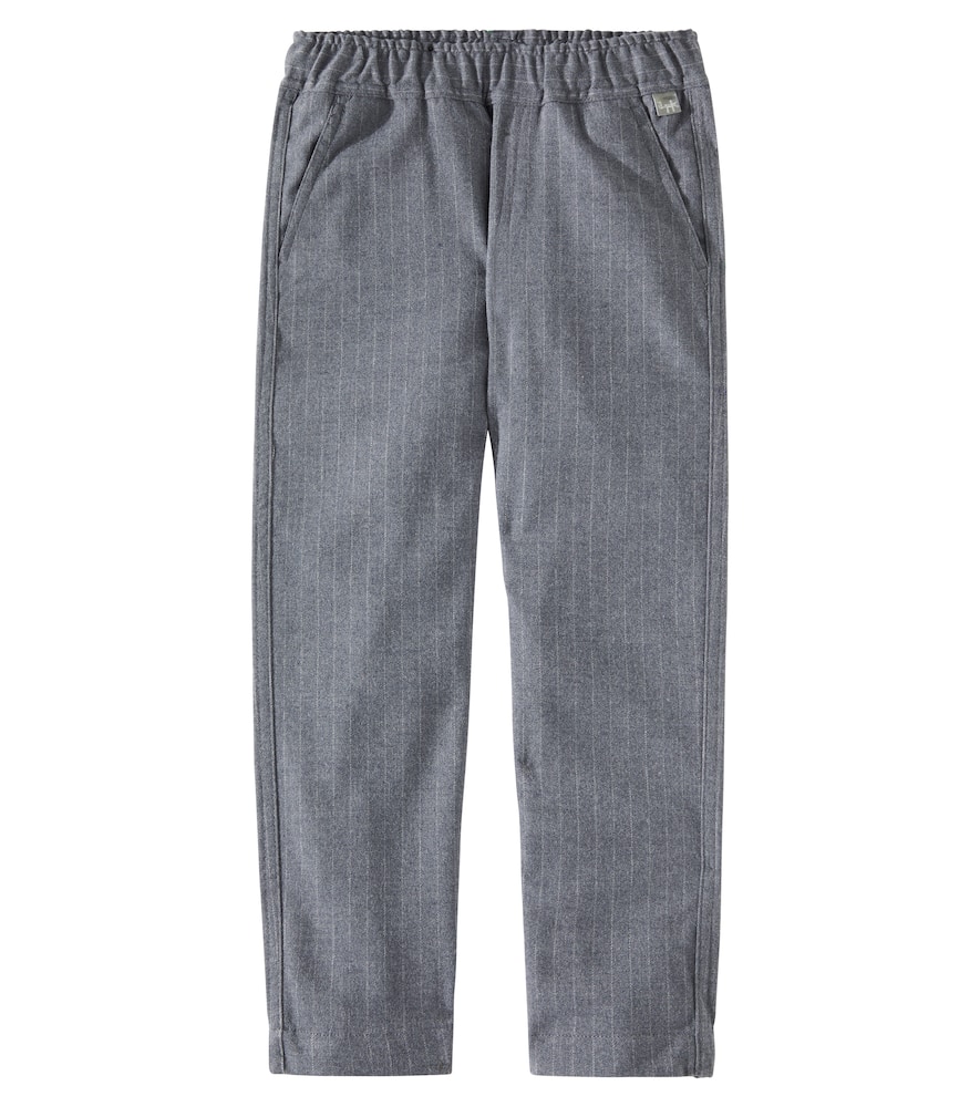 Il Gufo Chalk stripe pants