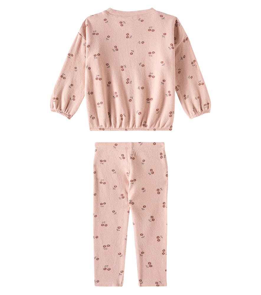  Rylee + Cru Rylee + Cru Spongey Printed Sweater And Leggings Set 