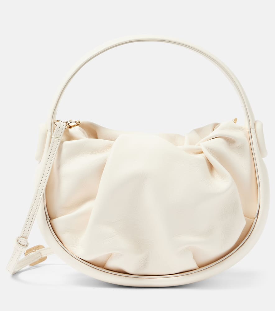 Viv' Choc Royale Mini leather shoulder bag