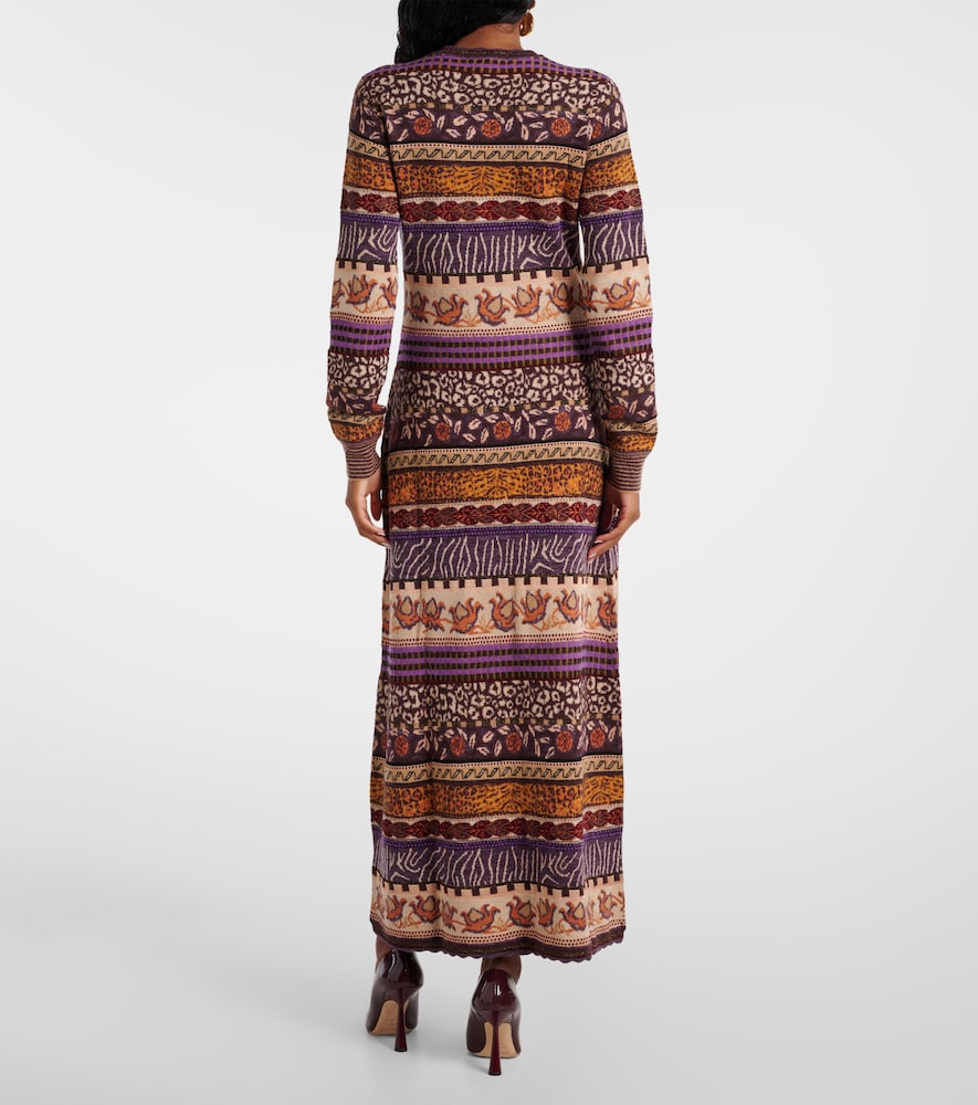 Ulla Johnson Ulla Johnson Vestido Largo Paloma De Jacquard 