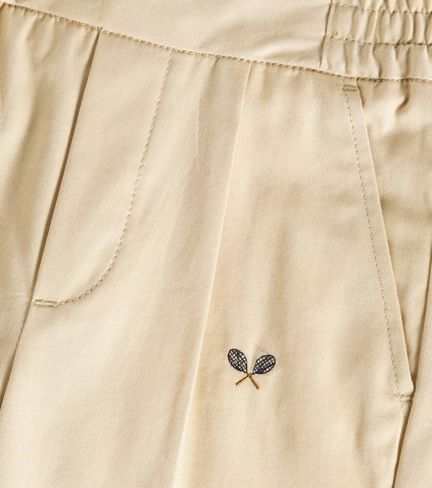 Bonpoint Christian Printed Bermuda Shorts In Beige