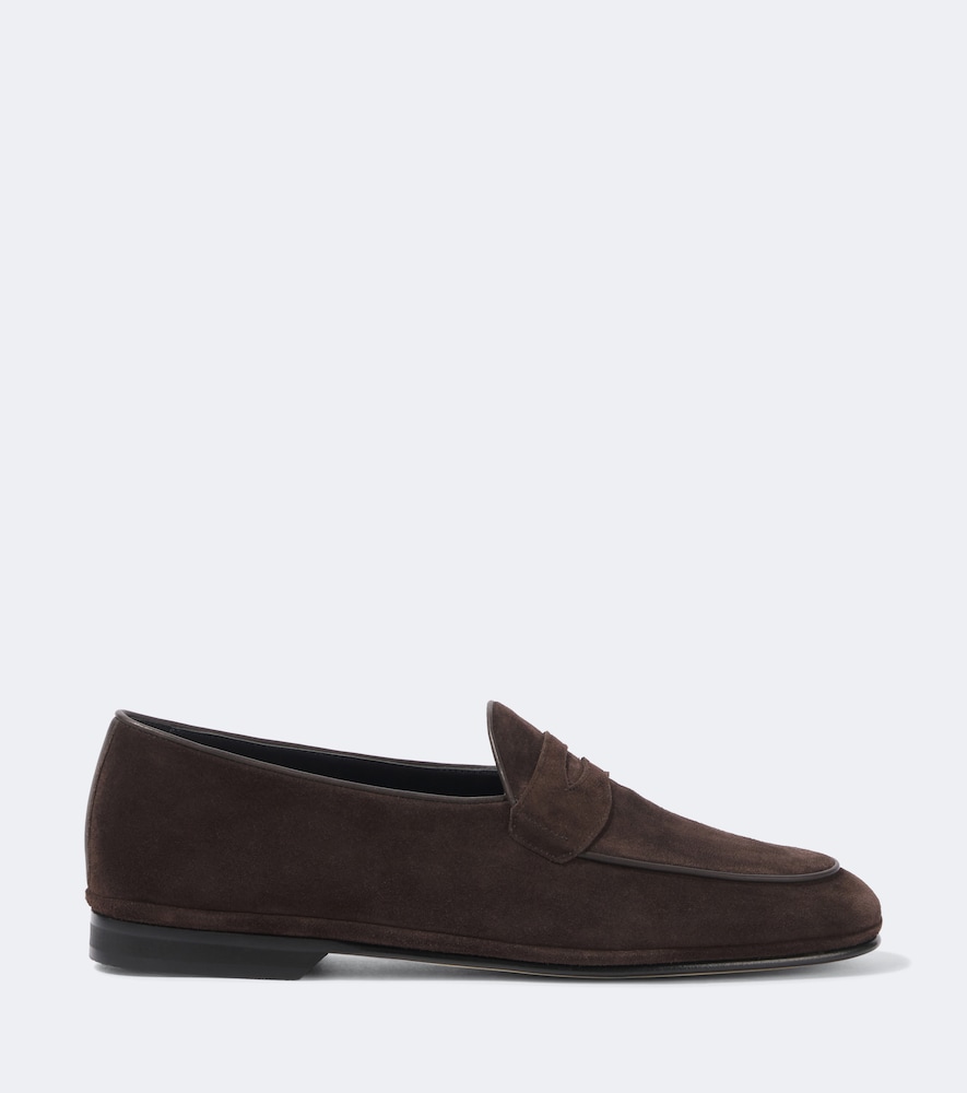 Suede Loafers