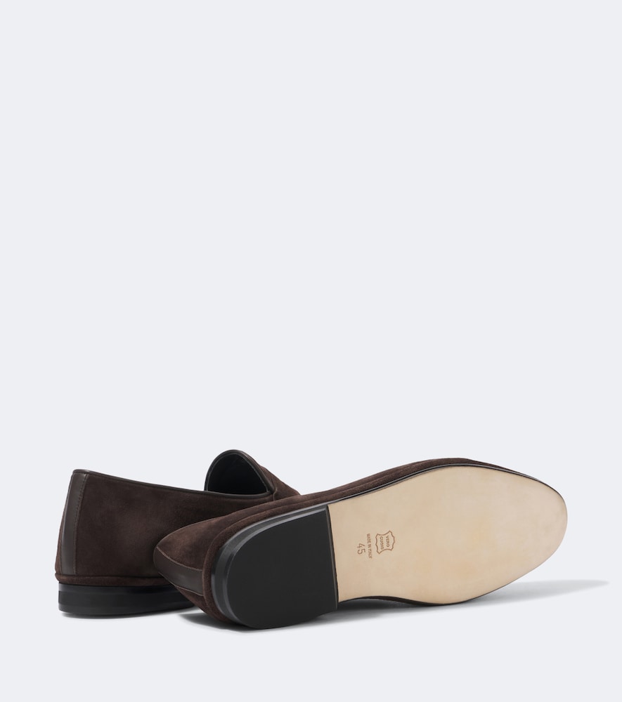 Suede Loafers