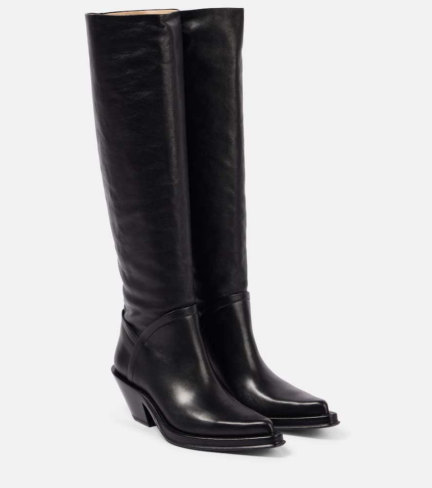 Camero leather knee-high boots