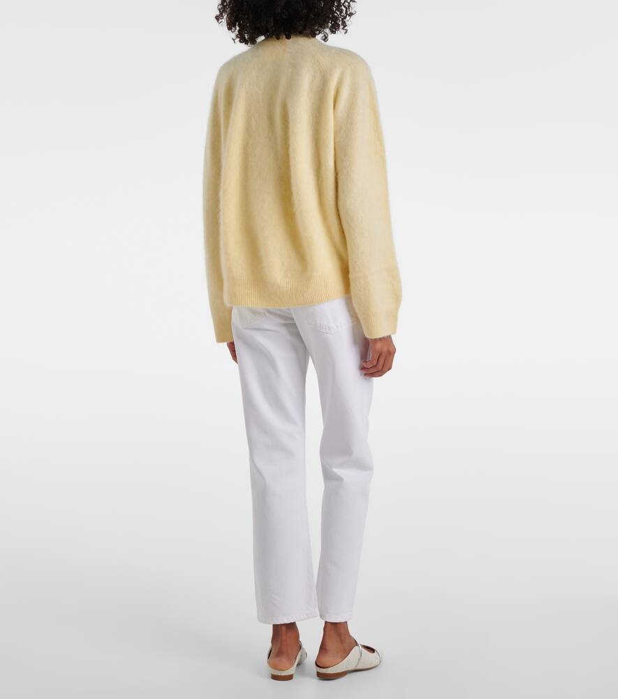 Lisa Yang Melba Cashmere Cardigan In Yellow