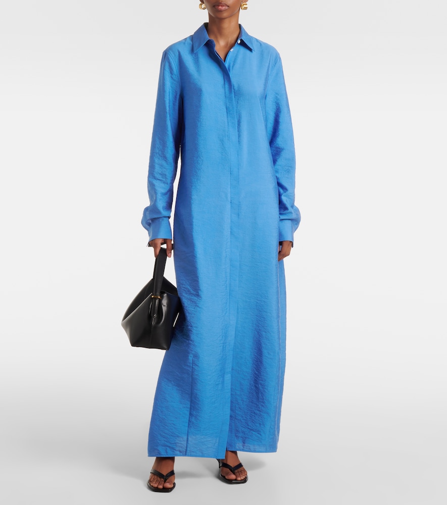  Toteme Toteme Hemdblusenkleid Aus Einem Seidengemisch 