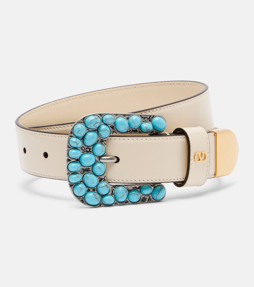 Valentino Garavani VLogo Signature 30 leather belt | Thumbnail 4