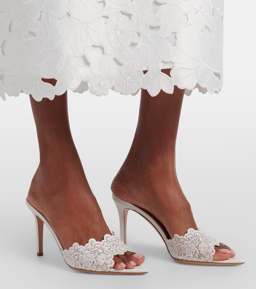 Yvonne 85 Lace Sandals