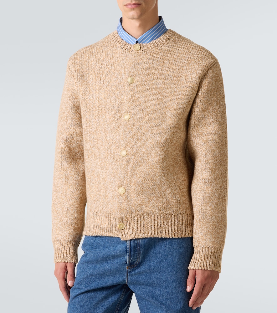  Auralee Auralee Cardigan Aus Einem Wollgemisch 