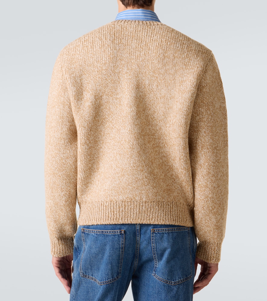  Auralee Auralee Cardigan Aus Einem Wollgemisch 