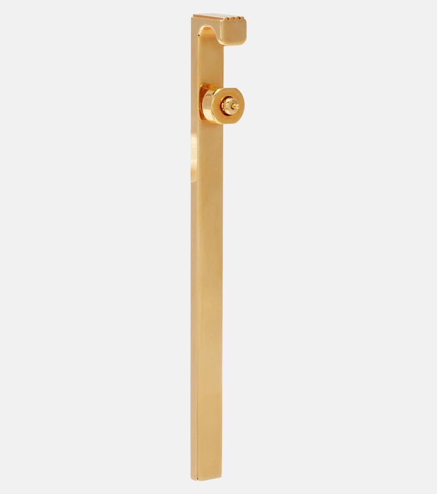 Khaite Empire 18kt Gold-plated Drop Earrings In Gold