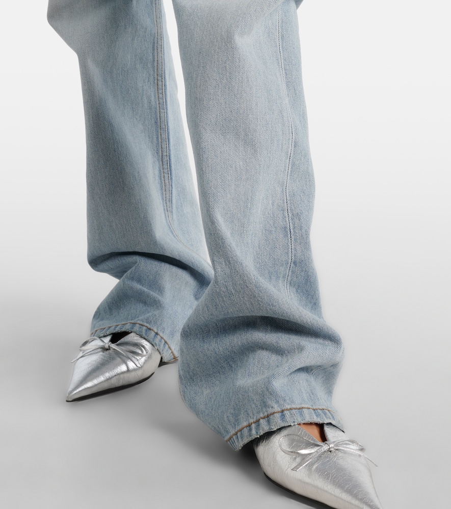 City Low-Rise Straight Jeans