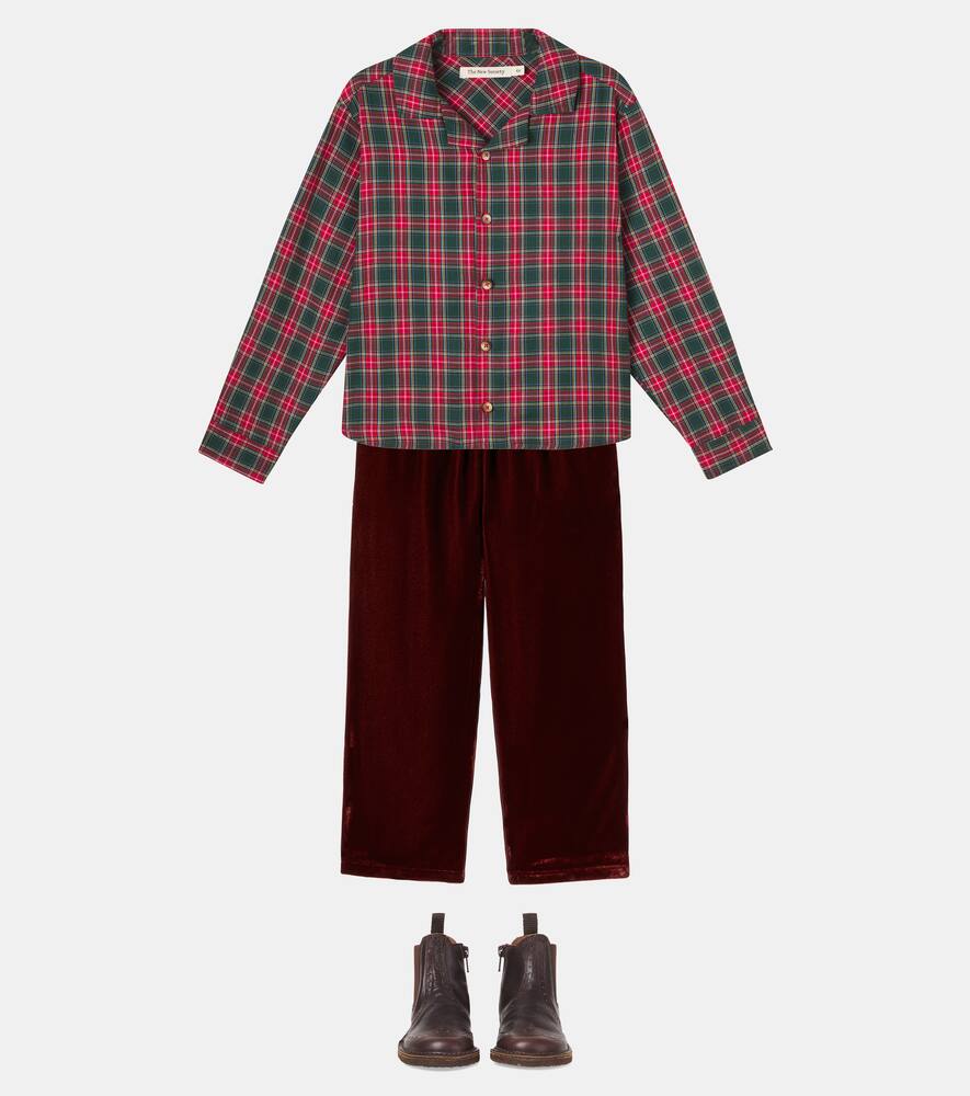 The New Society Lidia Printed Cotton-blend Shirt In Multi