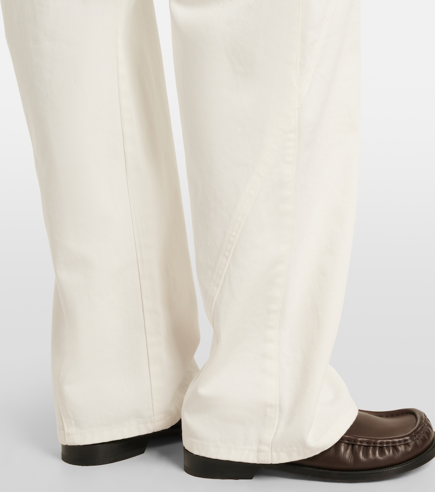  Jw Anderson Jw Anderson Jeans Rectos Bordados 