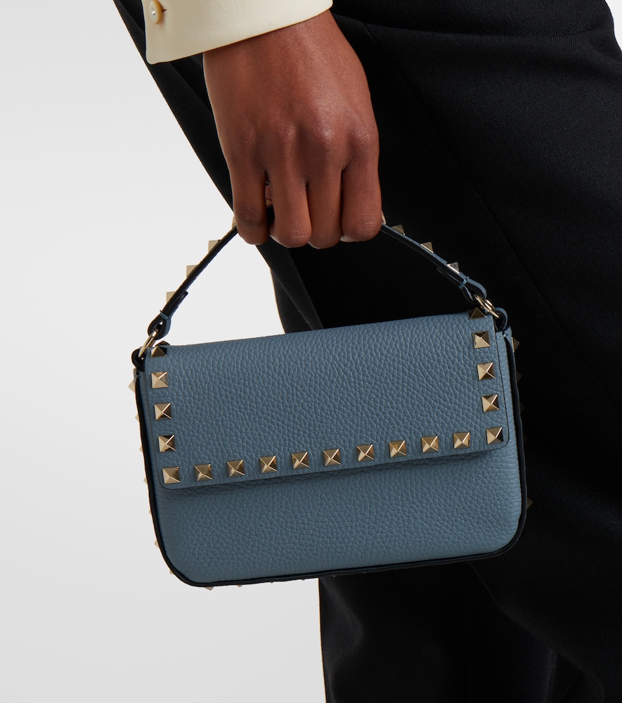 Valentino Garavani Rockstud Mini leather top-handle bag