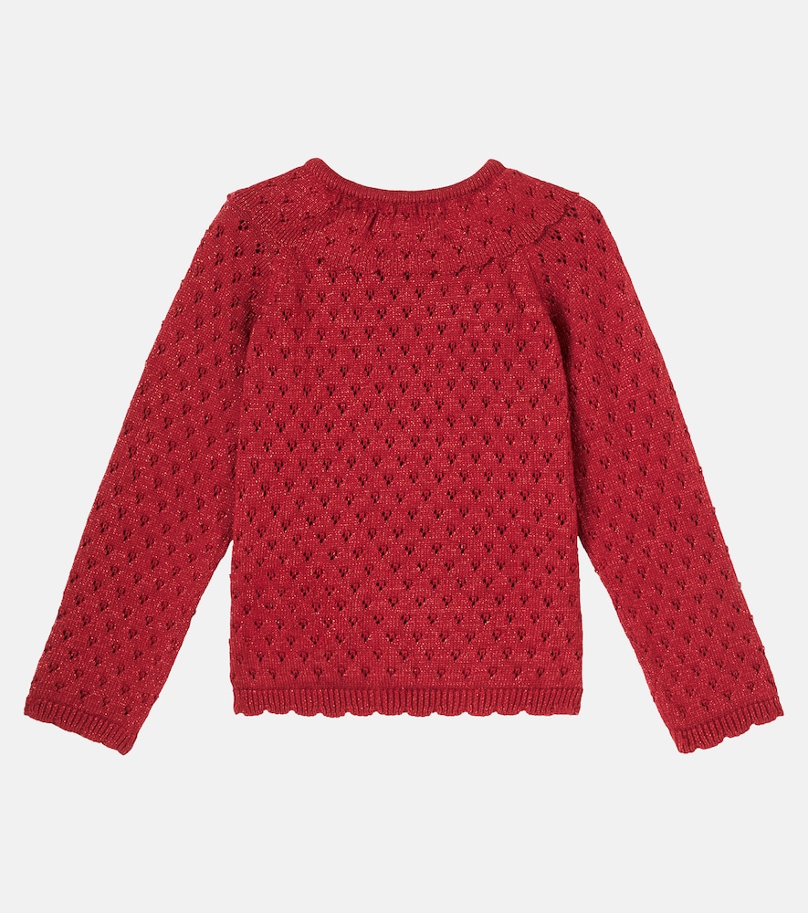  Konges Slojd Konges Slã¸jd Cotton-blend Lamã© Cardigan 