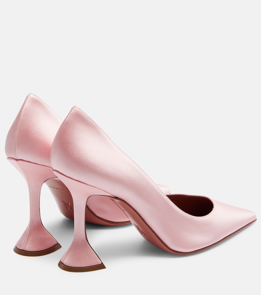  Amina Muaddi Amina Muaddi Pumps Ami Aus Satin 