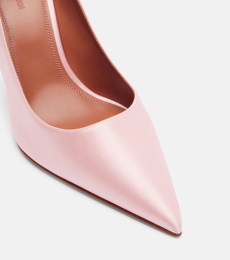  Amina Muaddi Amina Muaddi Pumps Ami Aus Satin 