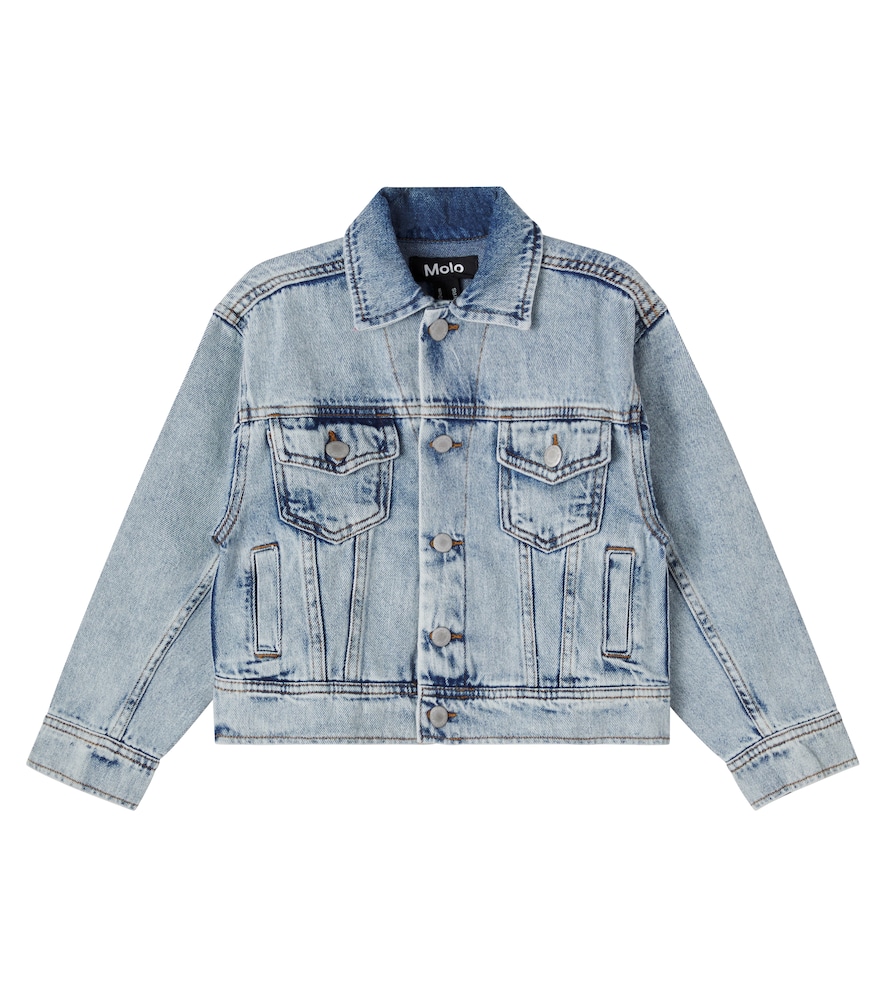Molo Blue Hipolito Denim Jacket Y Size 4 - Mytheresa