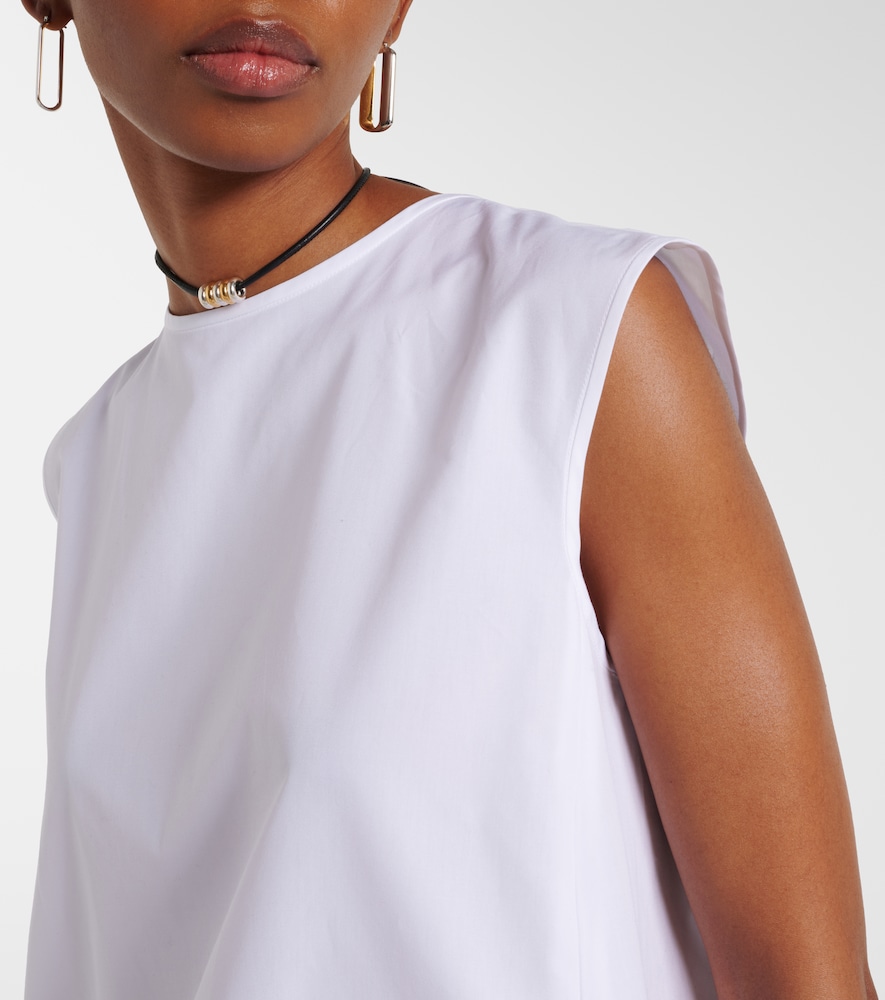  's Max Mara 's Max Mara Top Brava Aus Baumwollpopeline 