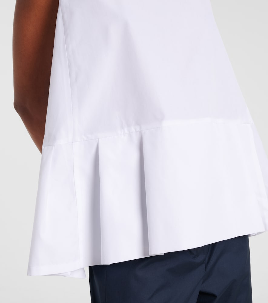 's Max Mara 's Max Mara Top Brava Aus Baumwollpopeline 