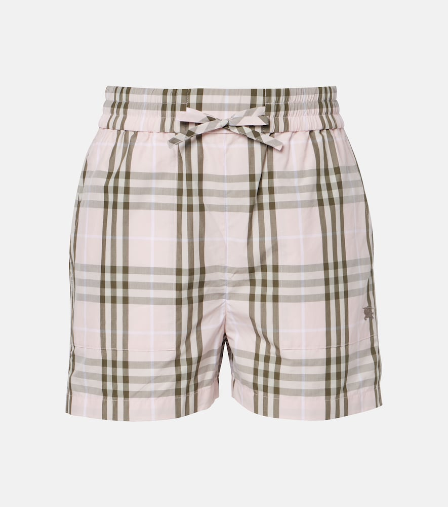 Burberry Check cotton shorts