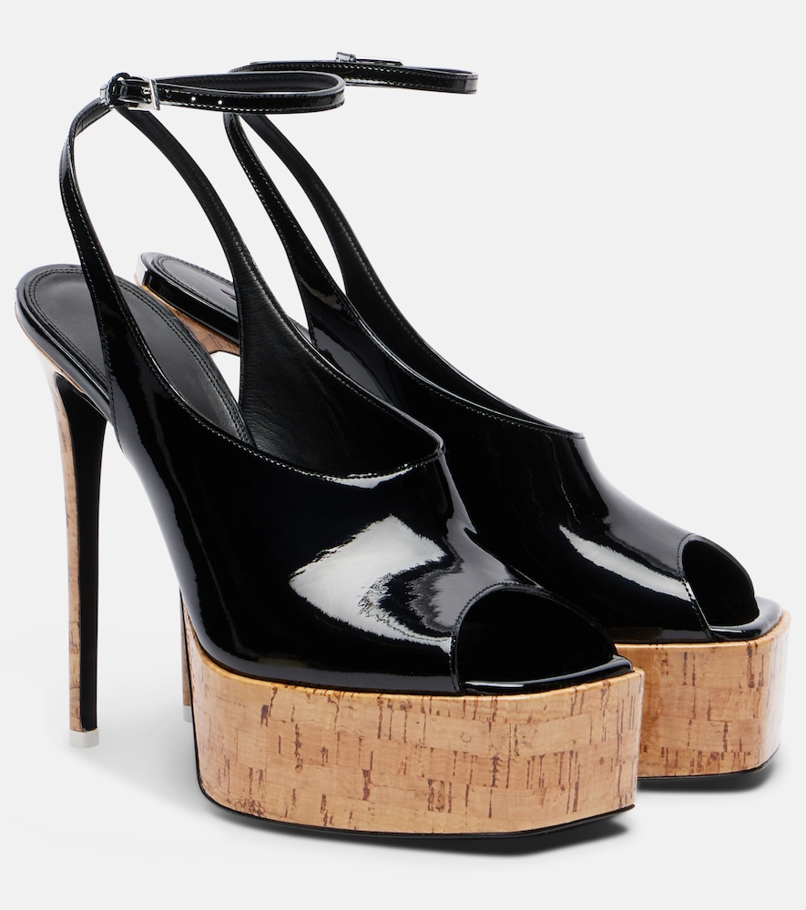 Pumps slingback Ornella in vernice