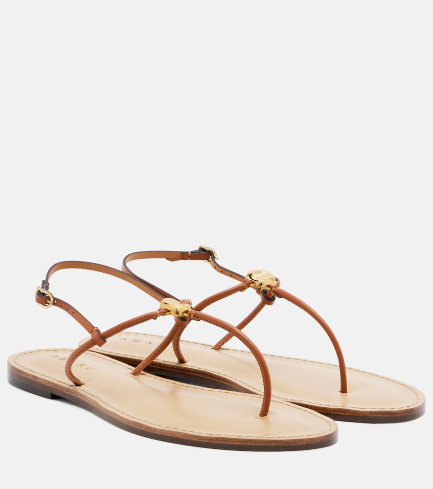 Amanu Naivasha leather thong sandals