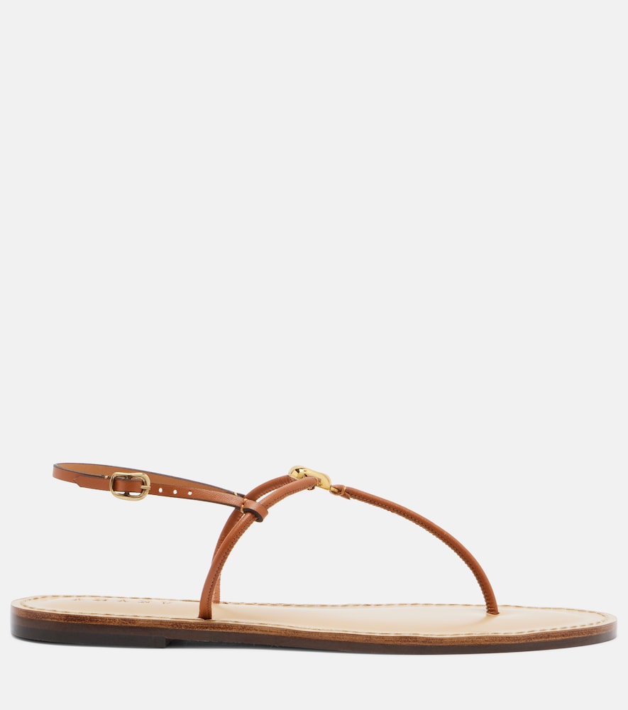  Amanu Amanu Naivasha Leather Thong Sandals 