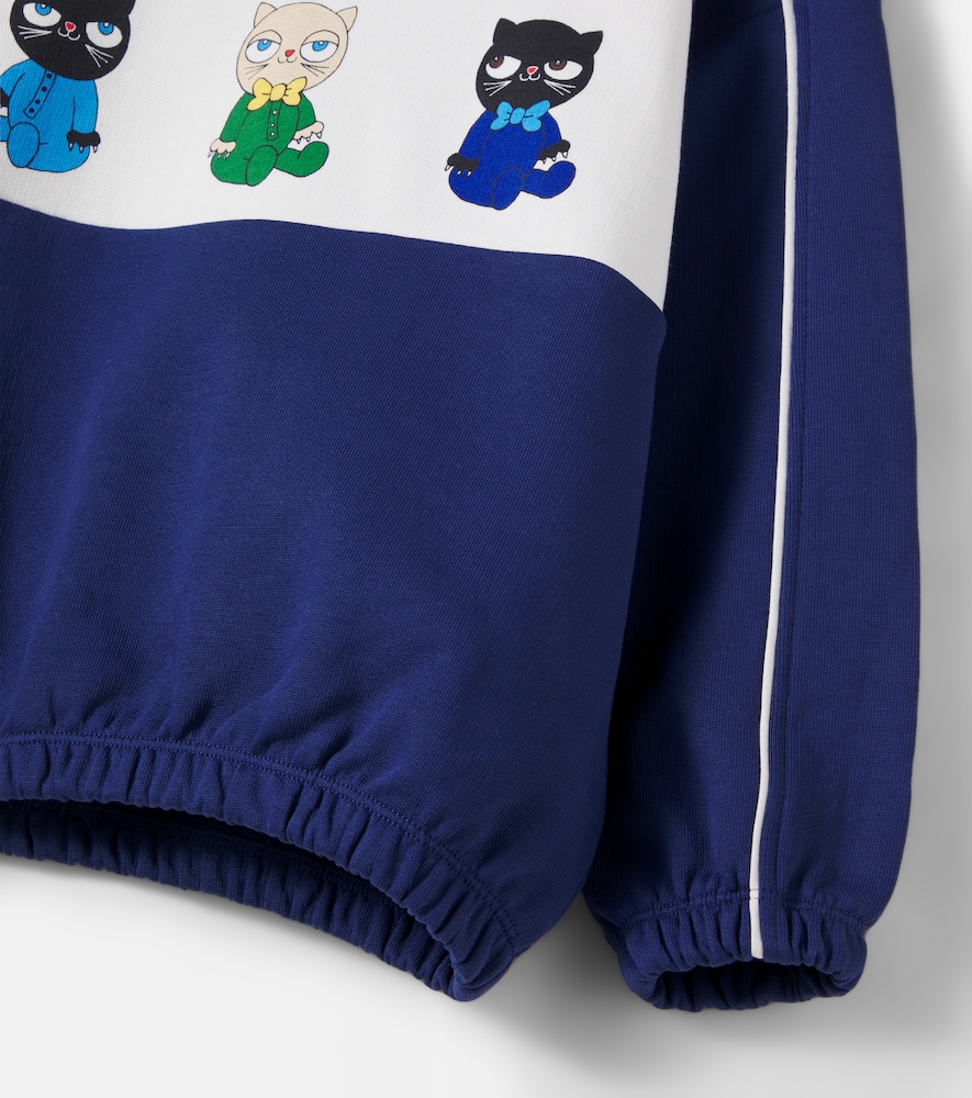  Mini Rodini Mini Rodini Printed Cotton Sweatshirt 
