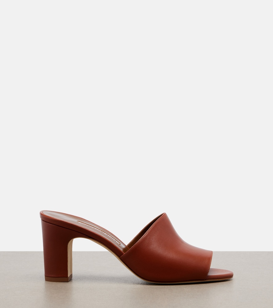  Manolo Blahnik Manolo Blahnik Mules Rapalla De Piel 