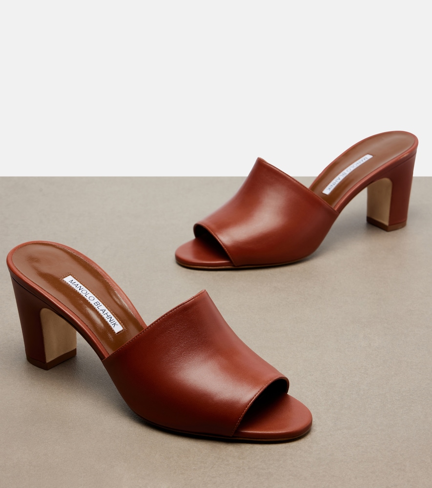  Manolo Blahnik Manolo Blahnik Mules Rapalla De Piel 