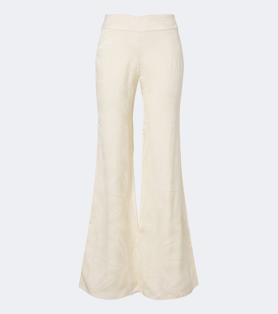 Weite Hose Laidback Energy aus Jacquard
