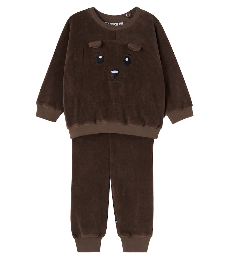 Baby – Set felpa Derry e pantaloni Simeon in cotone