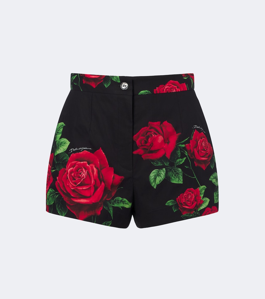Shorts aus Baumwolle