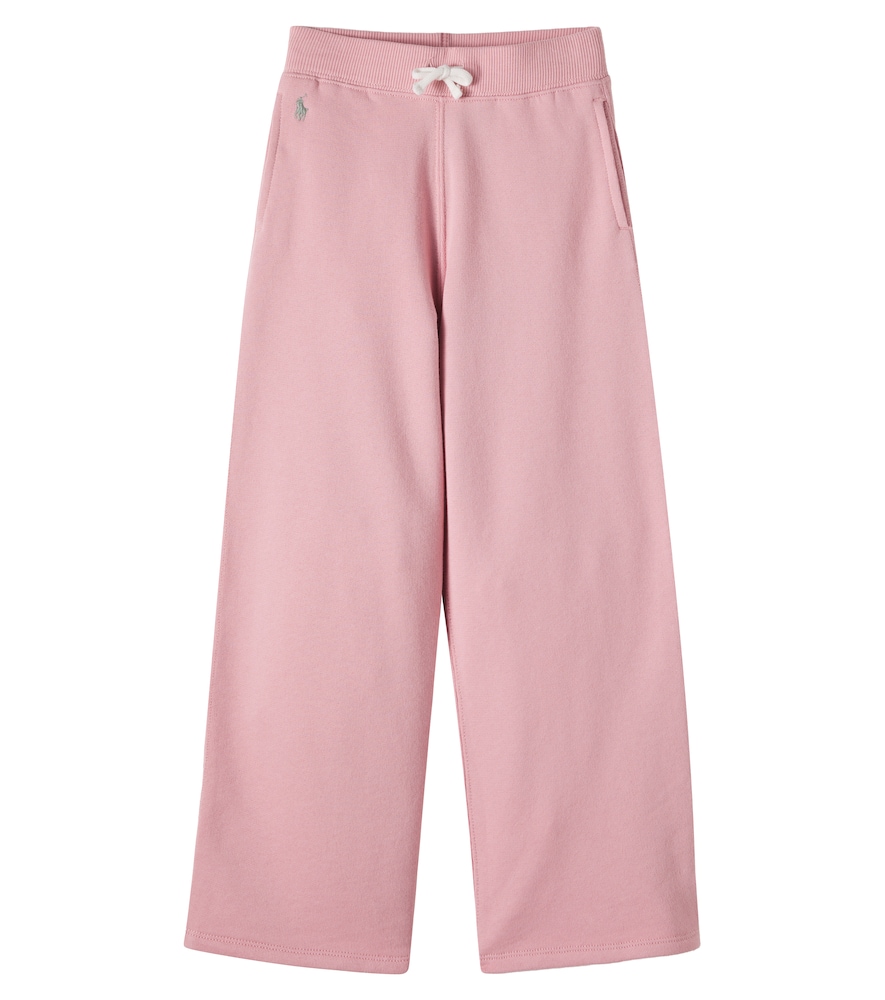 Polo Ralph Lauren Kids Pink Cotton-Blend Sweatpants Y Size 10-11 - Mytheresa