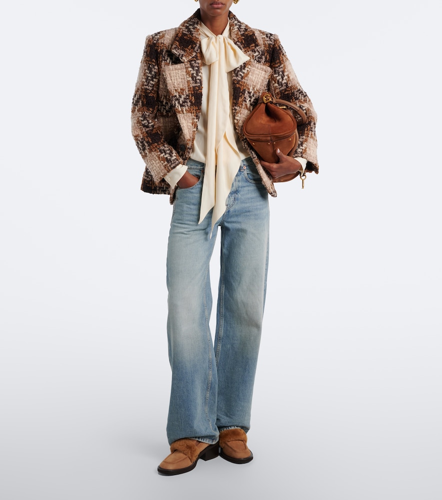 Tylor Shearling-Trimmed Loafer