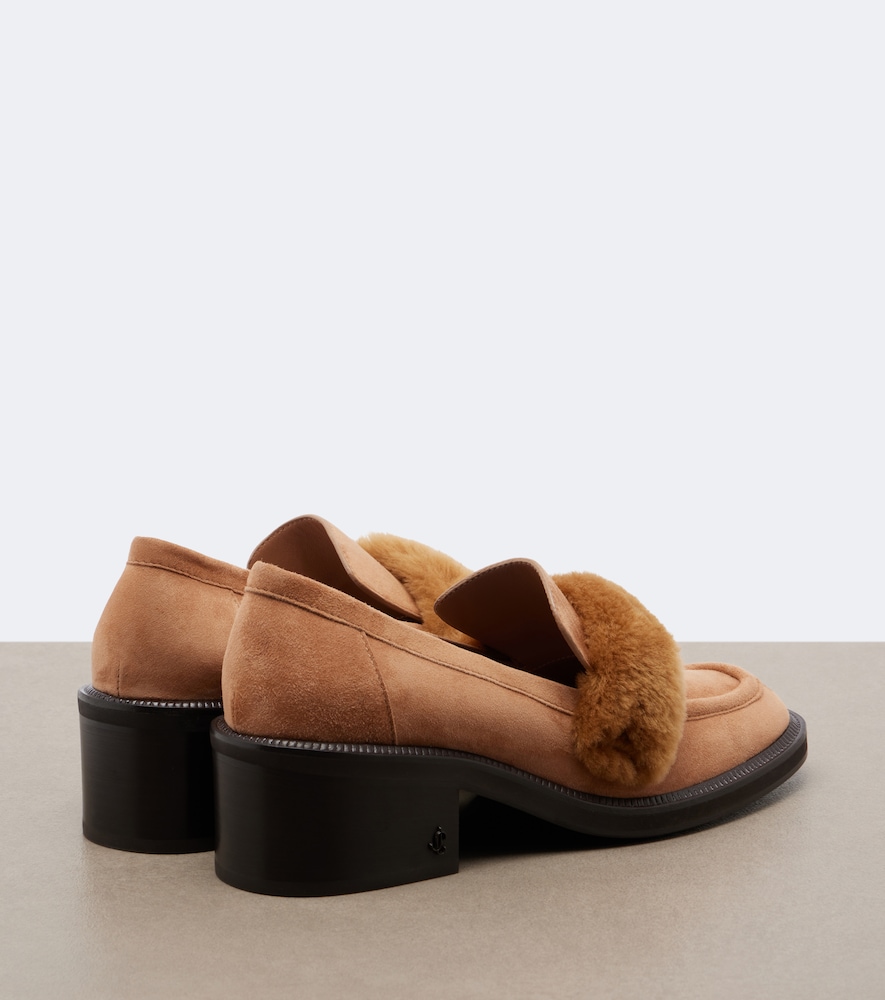 Tylor Shearling-Trimmed Loafer