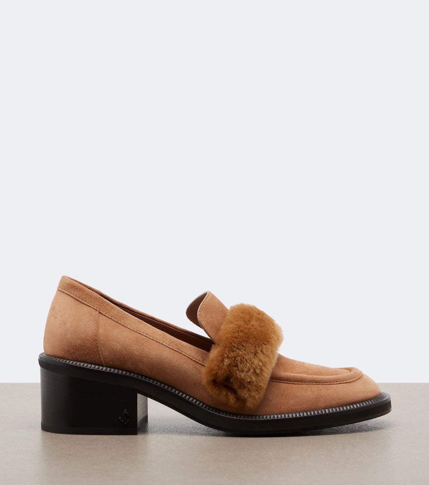 Tylor Shearling-Trimmed Loafer
