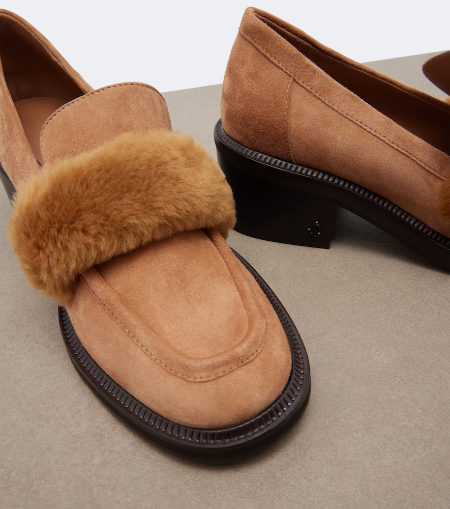 Tylor Shearling-Trimmed Loafer
