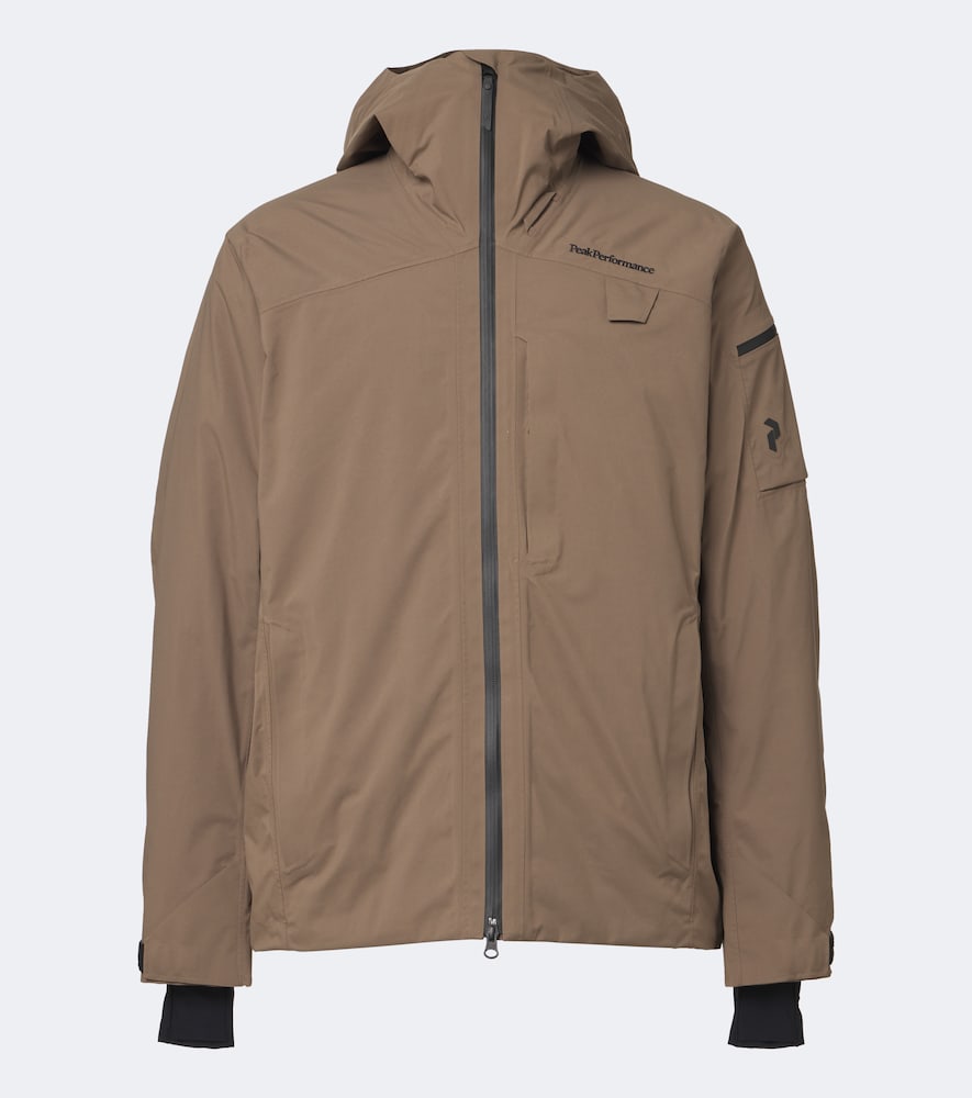 Peak Performance Alpine Gore-tex® Ski Jacket In Beige