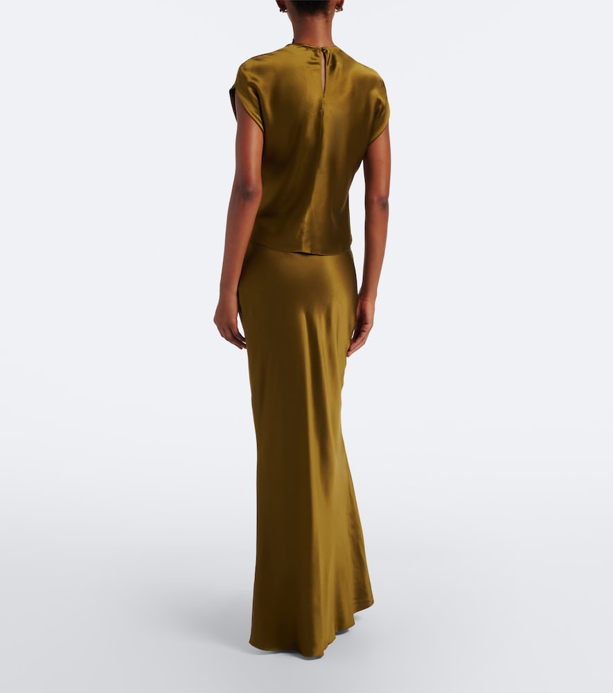 Silk Charmeuse Maxi