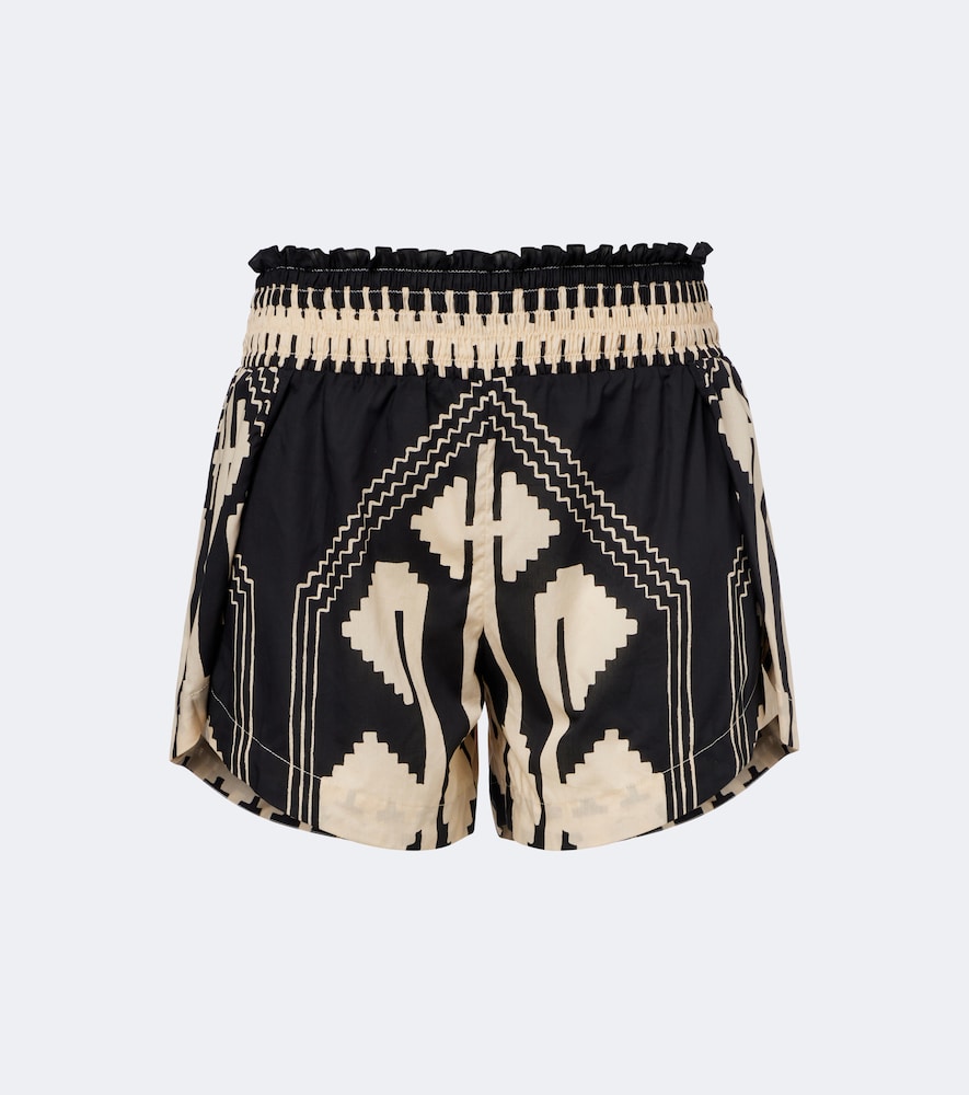 Bedruckte Shorts aus Baumwolle