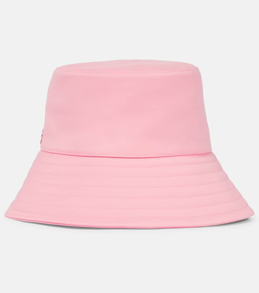 Loro Piana Zita Twill Bucket Hat In Roseberry Sorbet