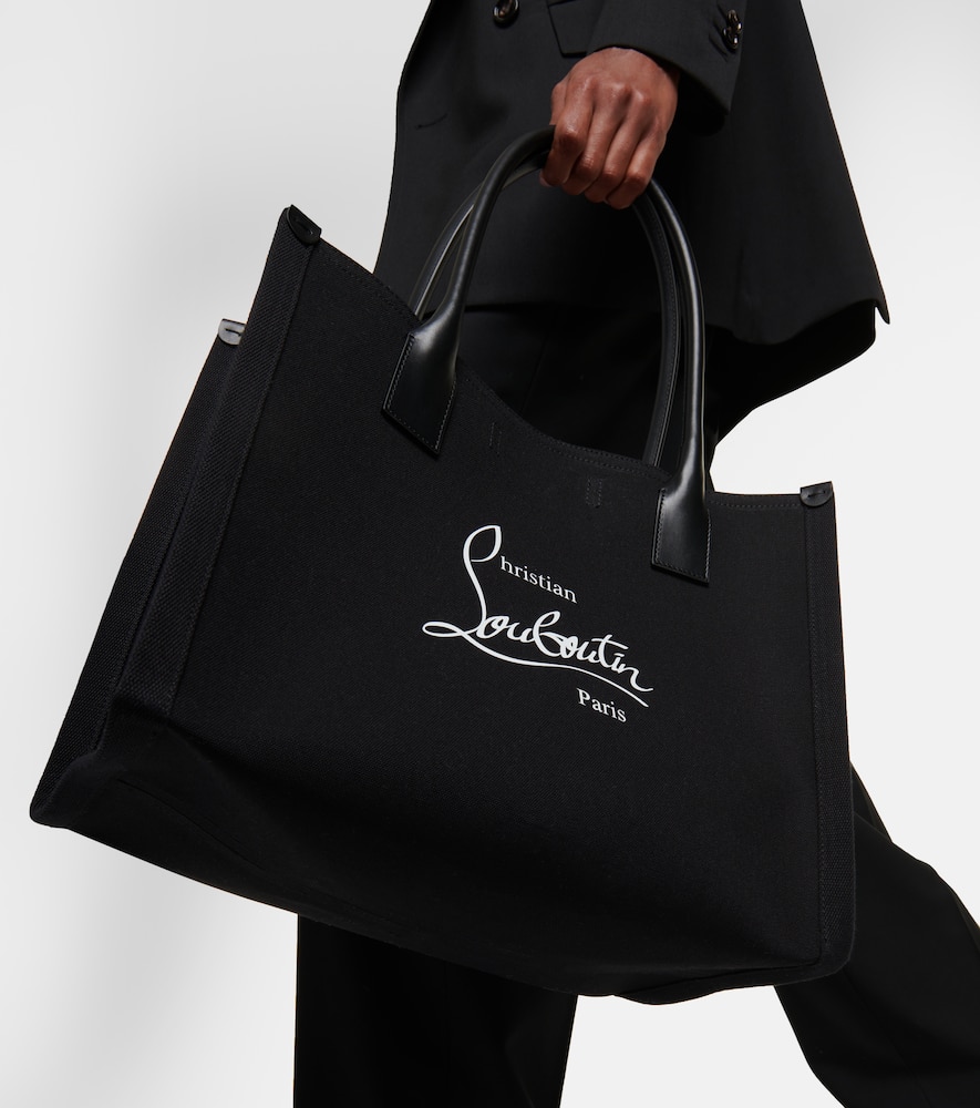 Christian Louboutin Nastroloubi Large canvas tote bag