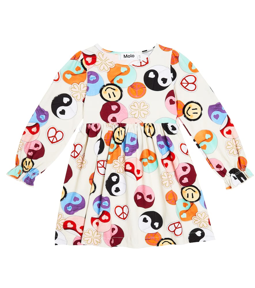 Molo Printed cotton-blend dress